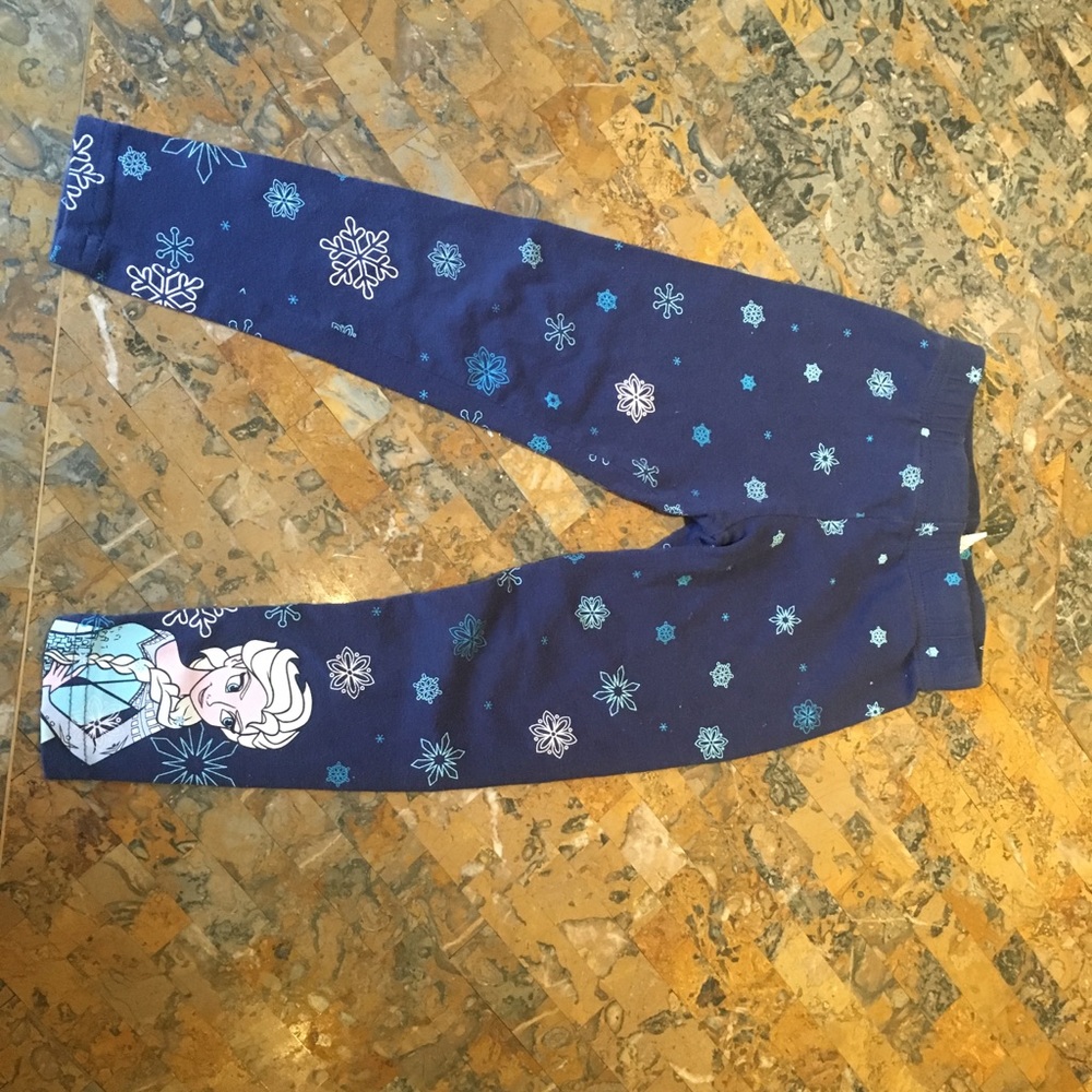 Disney Frozen Elsa blue snowflake pants 3T